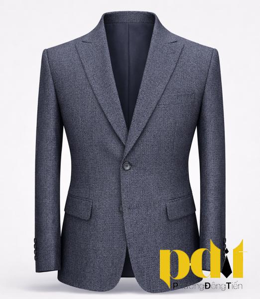 Veston Xanh Ghi Họa Tiết – Điểm Nhấn Thanh Lịch Cho Quý Ông Hiện Đại