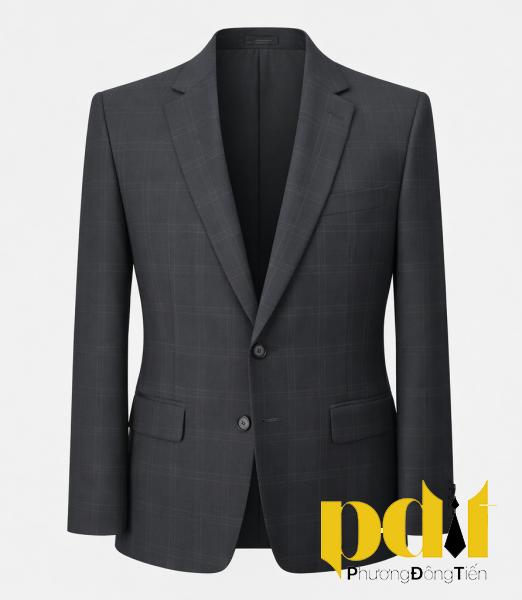 Áo Vest Nam Xám Caro – Vest Nam Thời Trang Cao Cấp