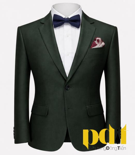 VESTON XANH RÊU CỔ ĐIỂN CAO CẤP - PDT 16