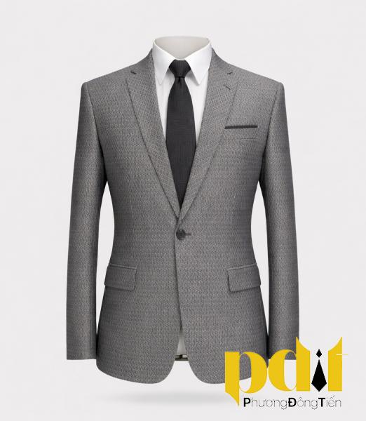 VEST XÁM HỌA TIẾT CỔ ĐIỂN - PDT 01