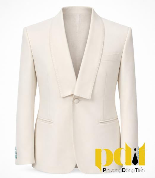 Vest Nữ Màu Kem Hàn Quốc – Blazer Nữ Sang Trọng