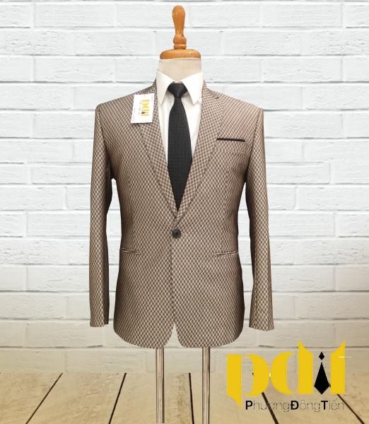 VESTON VÀNG ĐỒNG HỌA TIẾT CỔ ĐIẺN - PDT 03